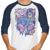 Who Are You - 3/4 Sleeve Raglan T-Shirt