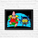 Who Lives In a Batcave Under the Sea? - Posters & Prints