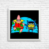 Who Lives In a Batcave Under the Sea? - Posters & Prints