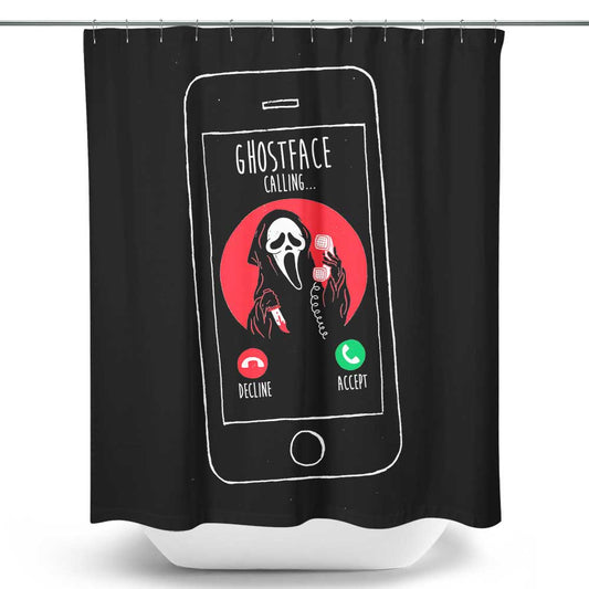 Who's Calling - Shower Curtain