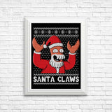 Why Not Santa Claws - Posters & Prints