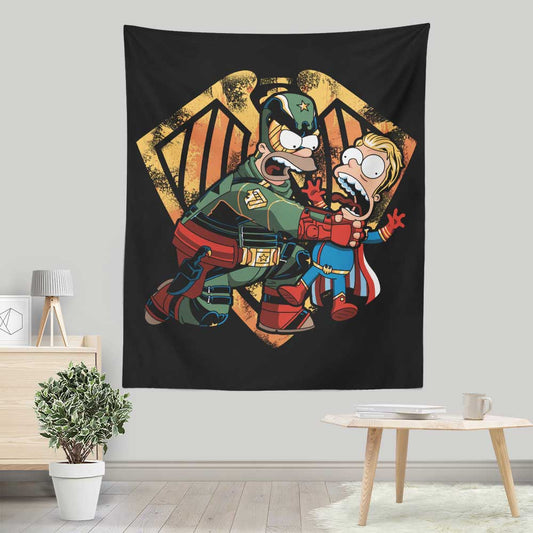 Why You Cheap Little Knockoff - Wall Tapestry