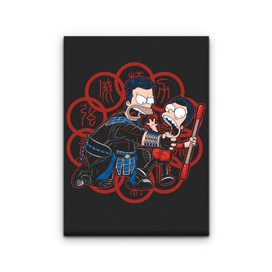 Why You Little, Bus Boy - Canvas Print