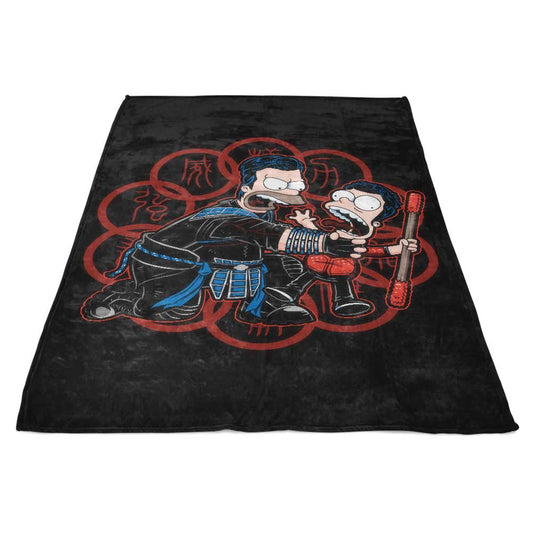 Why You Little, Bus Boy - Fleece Blanket