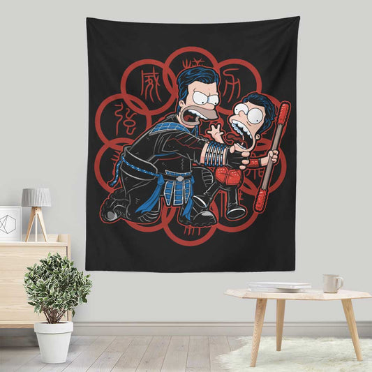 Why You Little, Bus Boy - Wall Tapestry
