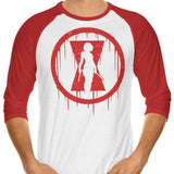 Widow - 3/4 Sleeve Raglan T-Shirt