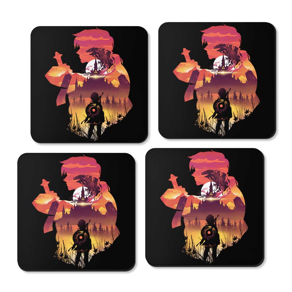 Wild Sunset - Coasters