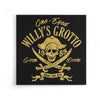 Willy's Grotto - Canvas Print