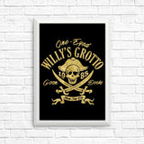 Willy's Grotto - Posters & Prints