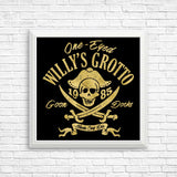 Willy's Grotto - Posters & Prints