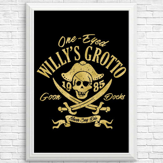 Willy's Grotto - Posters & Prints
