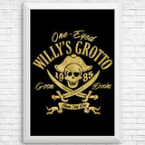 Willy's Grotto - Posters & Prints