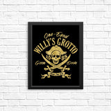 Willy's Grotto - Posters & Prints