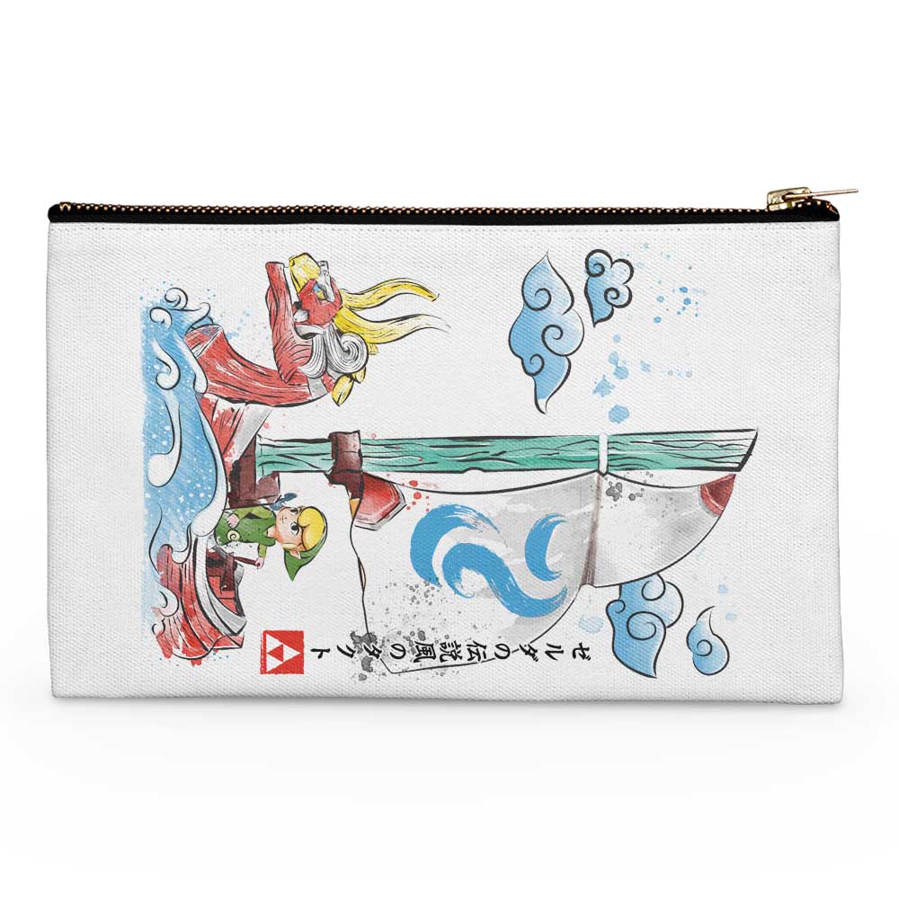 Wind Sailing Watercolor - Accessory Pouch
