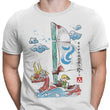 Wind Sailing Watercolor - Men's Apparel