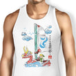 Wind Sailing Watercolor - Tank Top