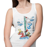 Wind Sailing Watercolor - Tank Top