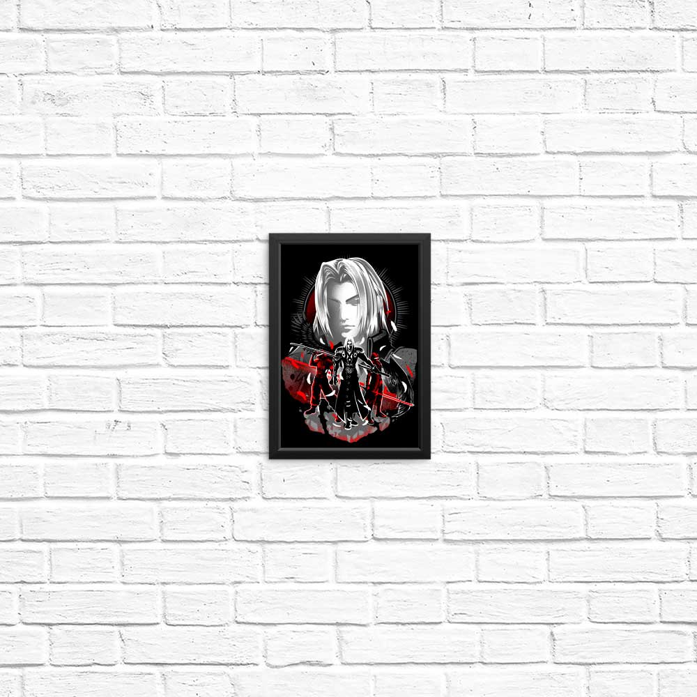 Winged Silhouette - Posters & Prints