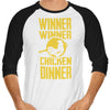 Winner Winner - 3/4 Sleeve Raglan T-Shirt