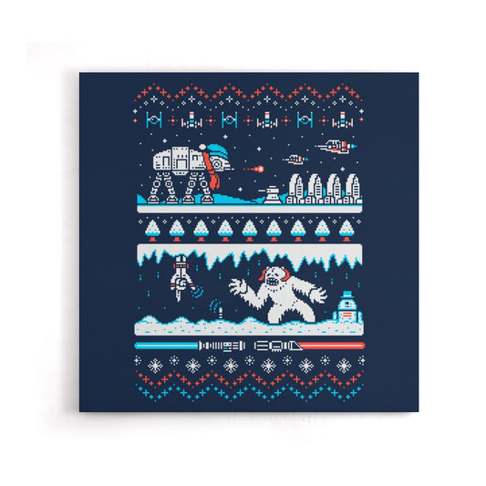 Winter Strikes Back - Canvas Print