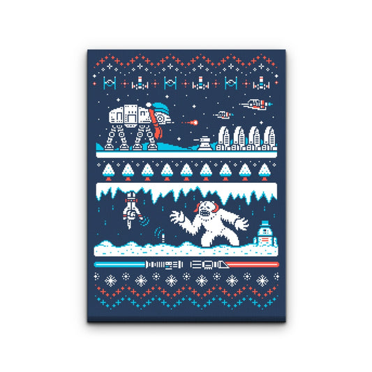 Winter Strikes Back - Canvas Print