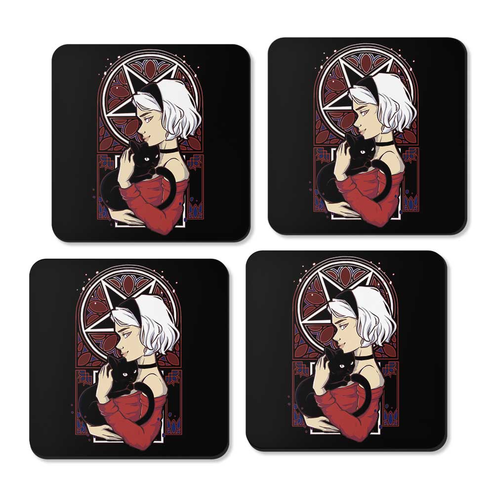 Witch Nouveau - Coasters