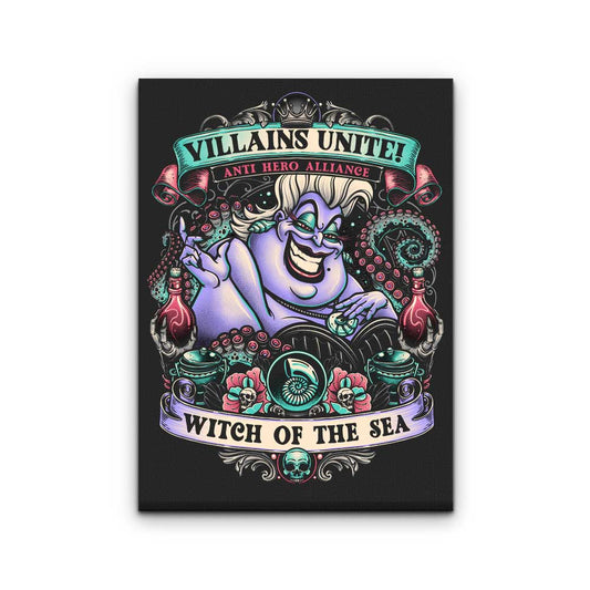 Witch of the Sea - Canvas Print