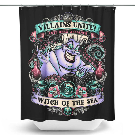 Witch of the Sea - Shower Curtain