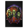Witches Skulls - Metal Print