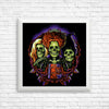 Witches Skulls - Posters & Prints