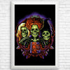 Witches Skulls - Posters & Prints
