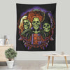 Witches Skulls - Wall Tapestry