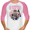 Witches Wear Pink - 3/4 Sleeve Raglan T-Shirt
