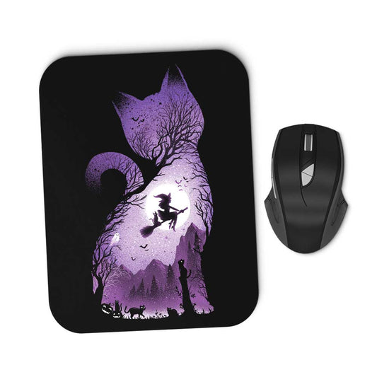 Witch's Cat - Mousepad