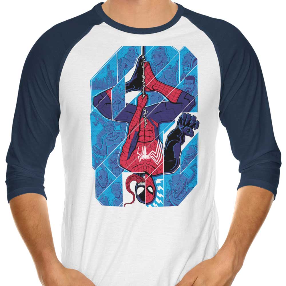 With Great Power - 3/4 Sleeve Raglan T-Shirt