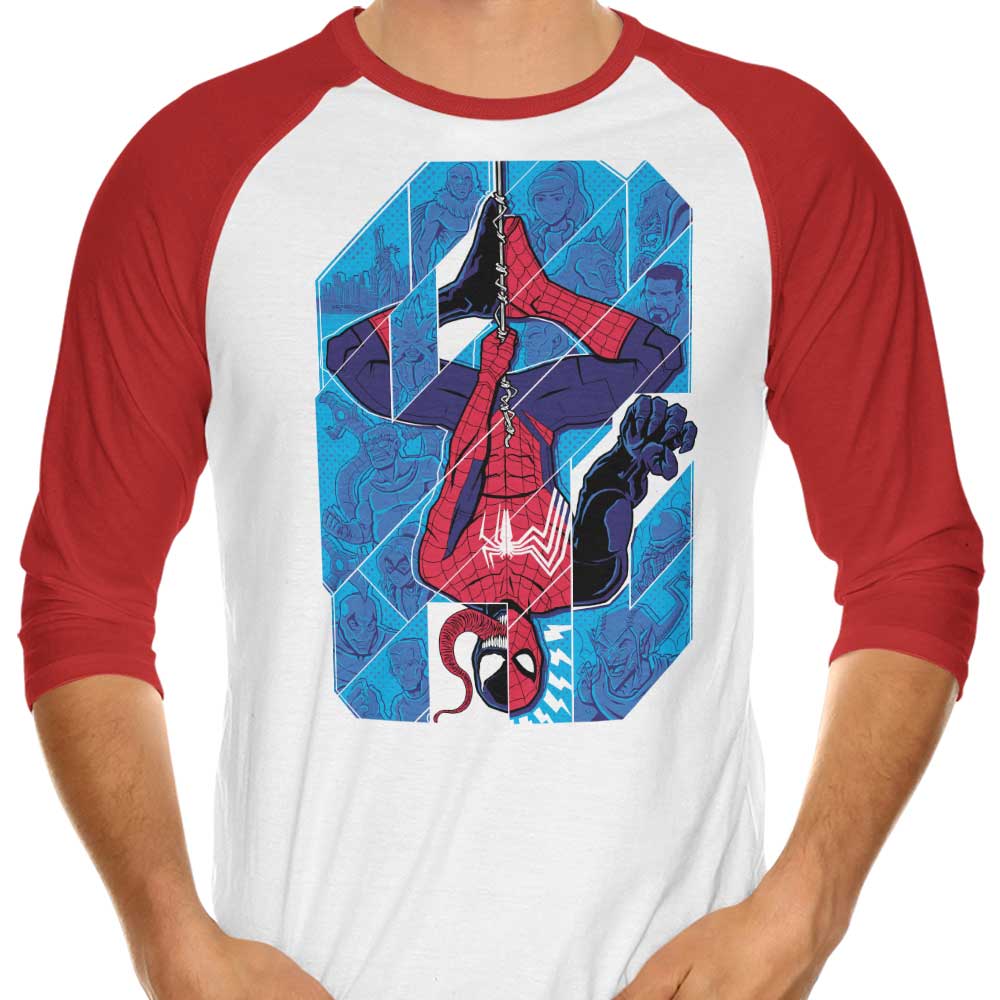 With Great Power - 3/4 Sleeve Raglan T-Shirt