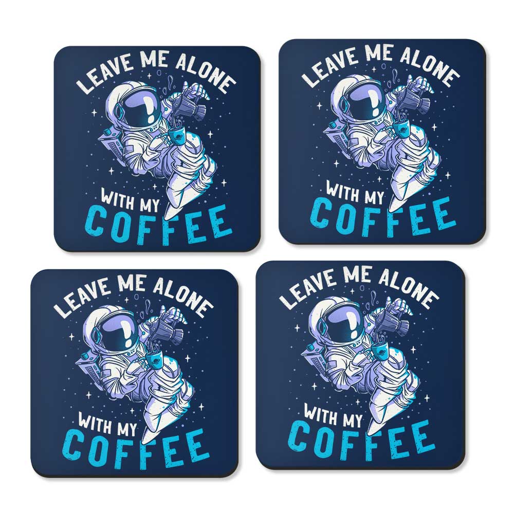 With My Coffee - Coasters