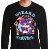 Wizard at Your Service - Long Sleeve T-Shirt