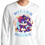 Wizard at Your Service - Long Sleeve T-Shirt