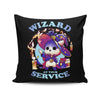 Wizard at Your Service - Throw Pillow