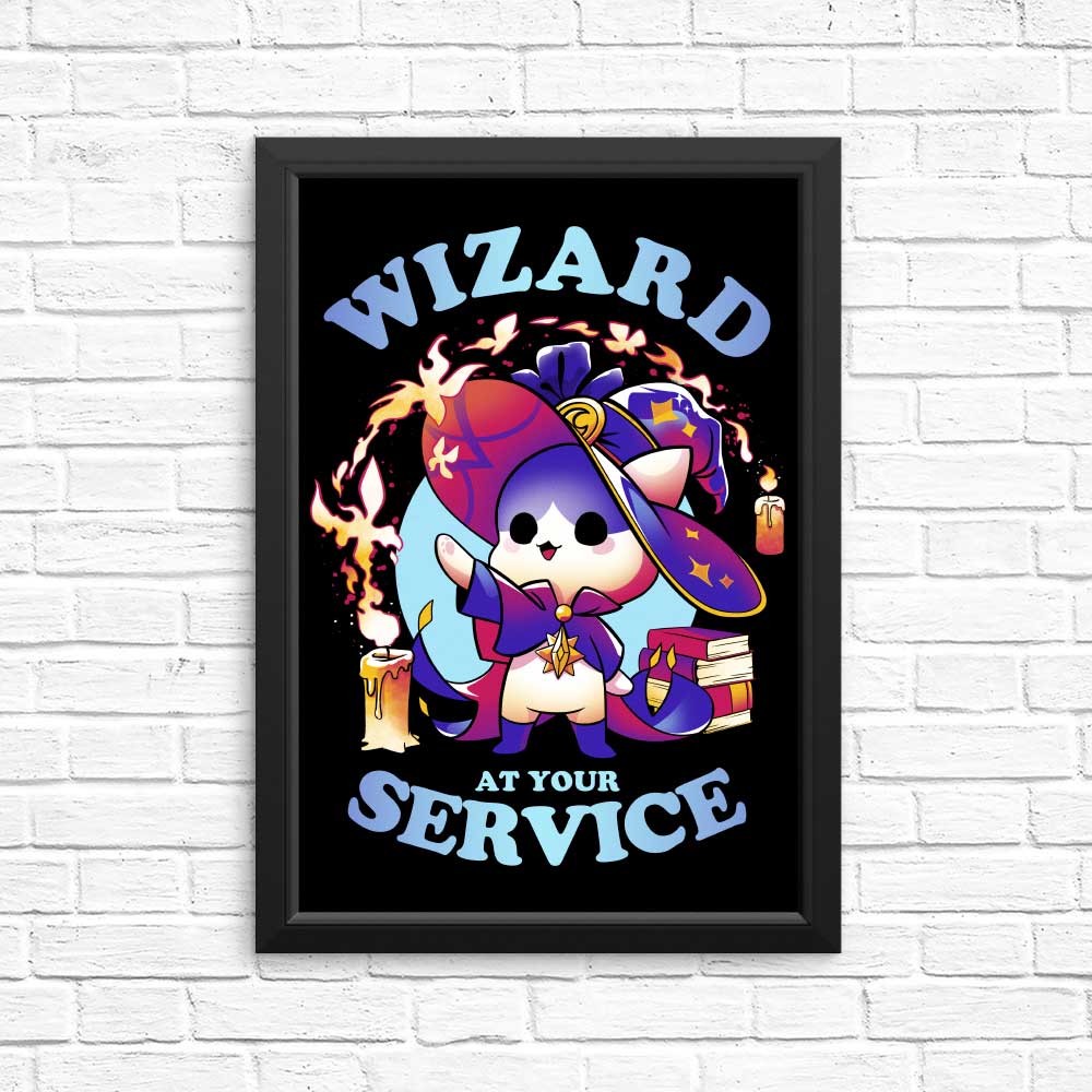 Wizard at Your Service - Posters & Prints