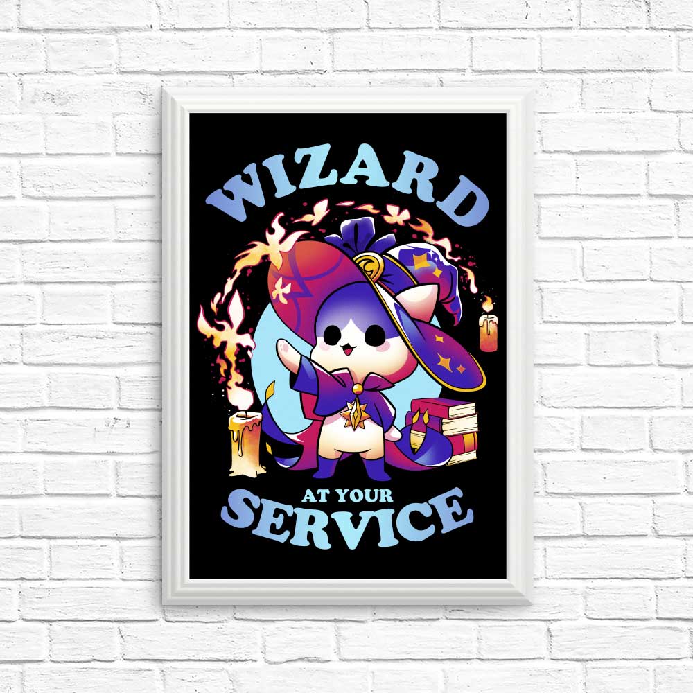Wizard at Your Service - Posters & Prints