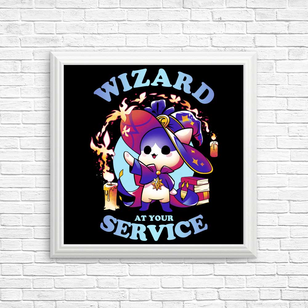 Wizard at Your Service - Posters & Prints