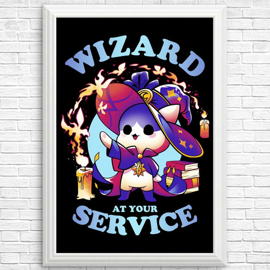 Wizard at Your Service - Posters & Prints