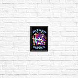 Wizard at Your Service - Posters & Prints