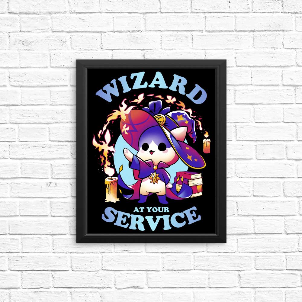Wizard at Your Service - Posters & Prints