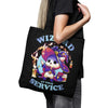Wizard at Your Service - Tote Bag