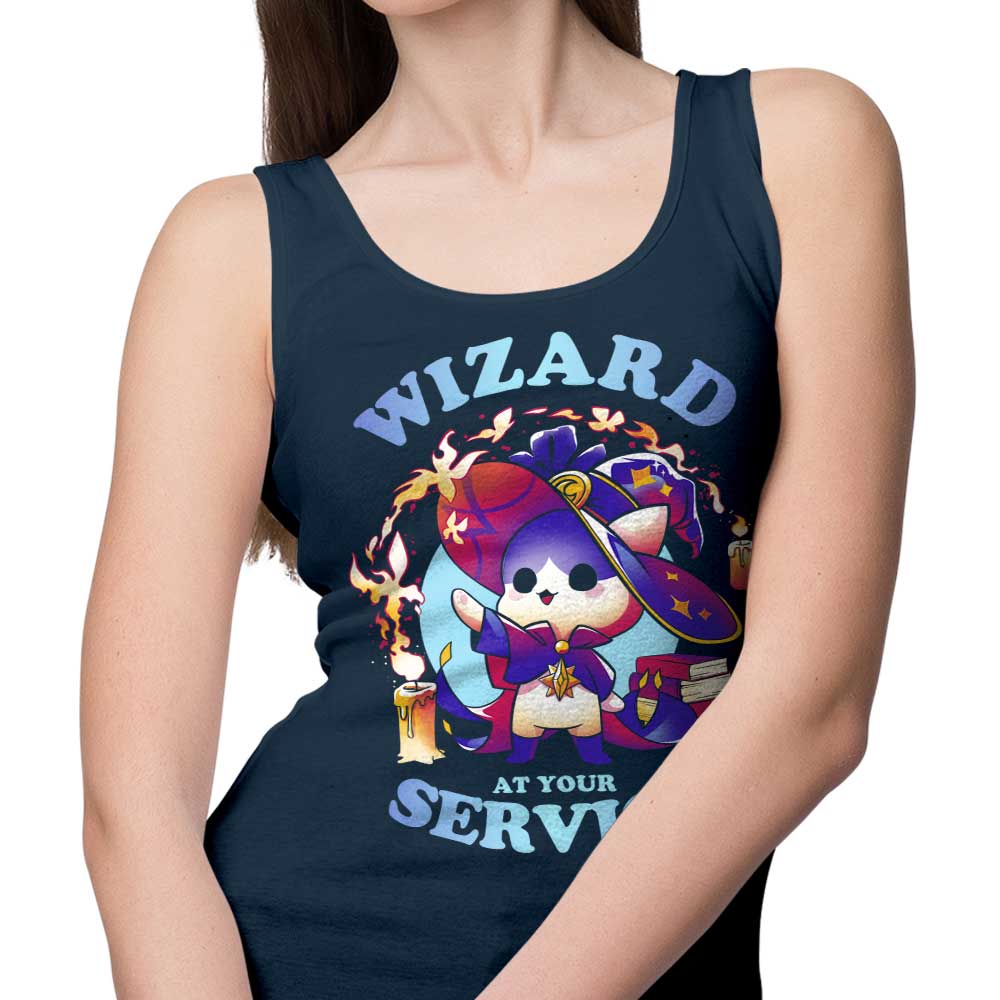 Wizard at Your Service - Tank Top