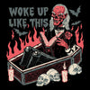 Woke Up Like This - 3/4 Sleeve Raglan T-Shirt