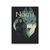 Wolf King - Canvas Print